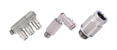 Metal Push-In Fittings with G Thread (O-ring)